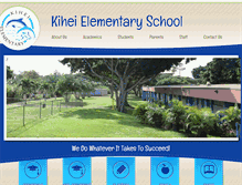 Tablet Screenshot of kiheielementary.org